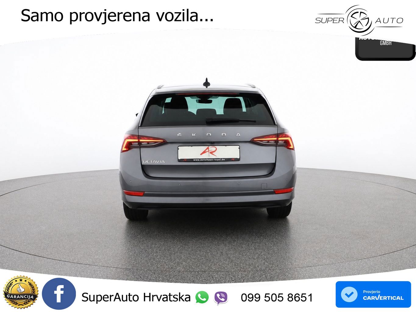 Škoda Octavia Combi 2.0 TDI (150 KS) DSG LED+GR SJED+ACC