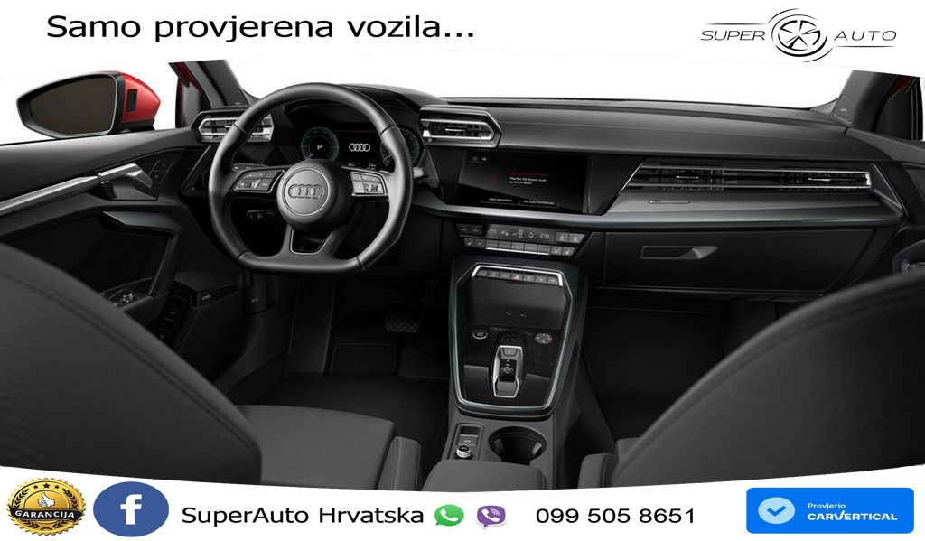 Audi A3 Sportback 40 TFSI e (204 KS) Plug-in Hybrid S tronic advanced MATRIX+GR SJED+KAM
