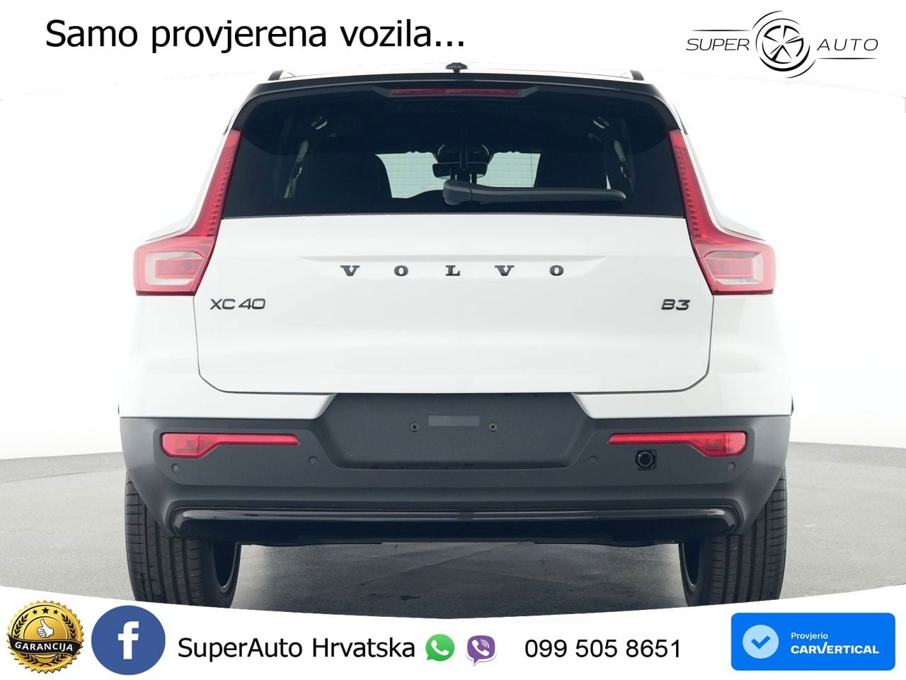 Volvo XC40 2.0 B3 163 KS Automatic ACC+GR SJED+360+PANO