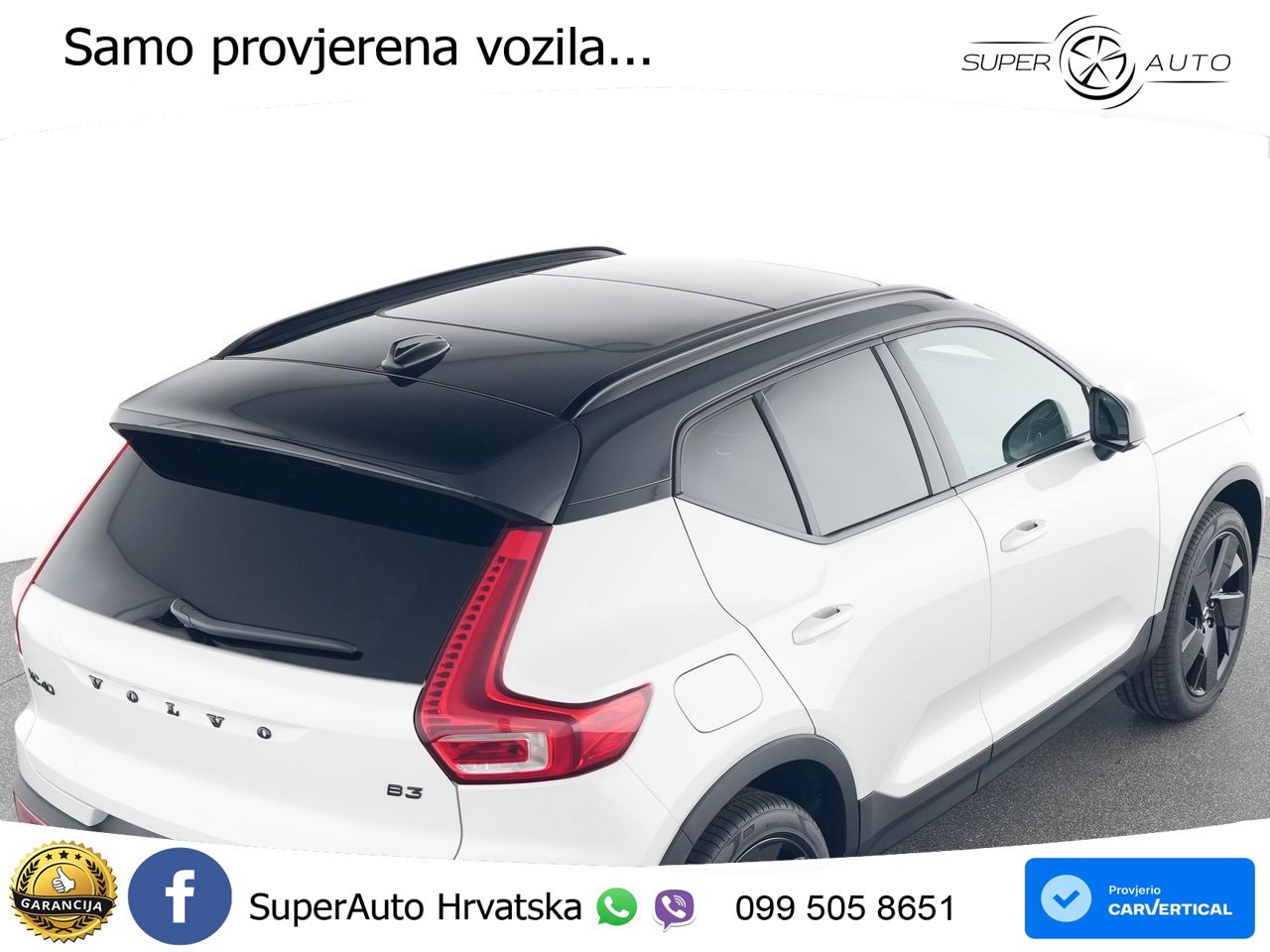 Volvo XC40 2.0 B3 163 KS Automatic ACC+GR SJED+360+PANO