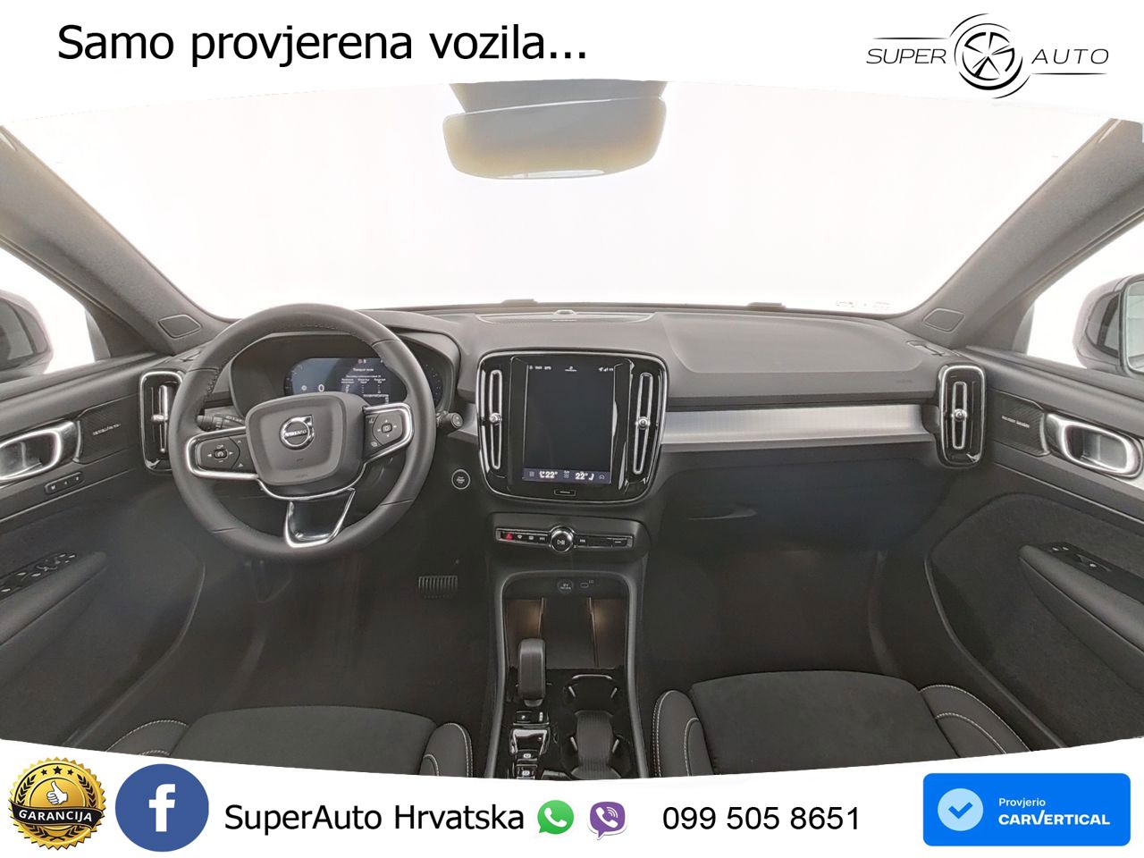 Volvo XC40 2.0 B3 163 KS Automatic ACC+GR SJED+360+PANO