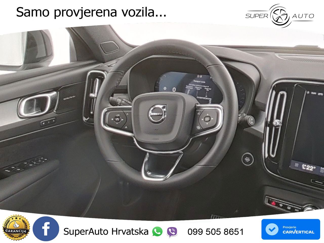 Volvo XC40 2.0 B3 163 KS Automatic ACC+GR SJED+360+PANO