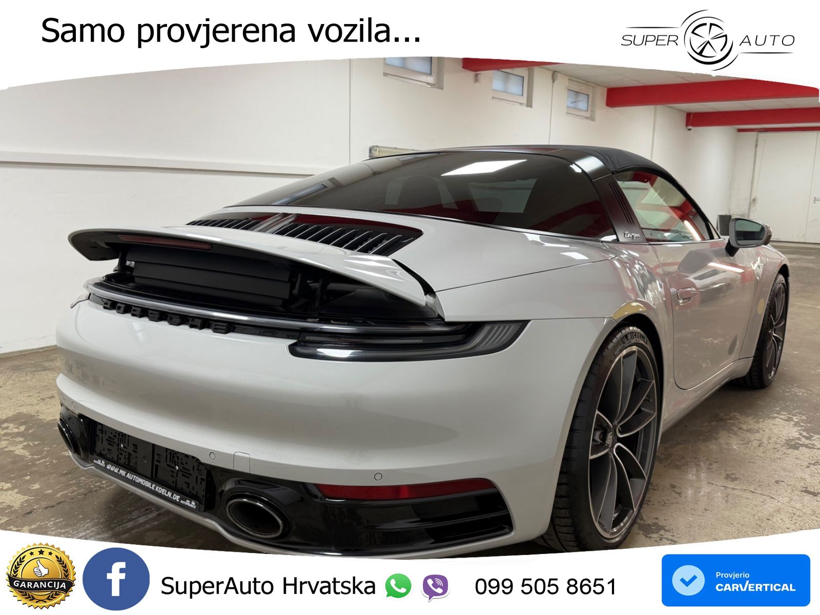 Porsche 911 Targa 4S 3.0 (450 KS) PDK
