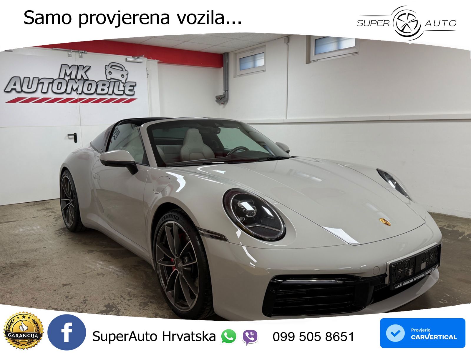 Porsche 911 Targa 4S 3.0 (450 KS) PDK