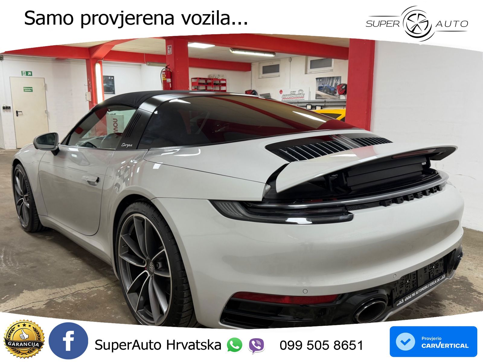 Porsche 911 Targa 4S 3.0 (450 KS) PDK