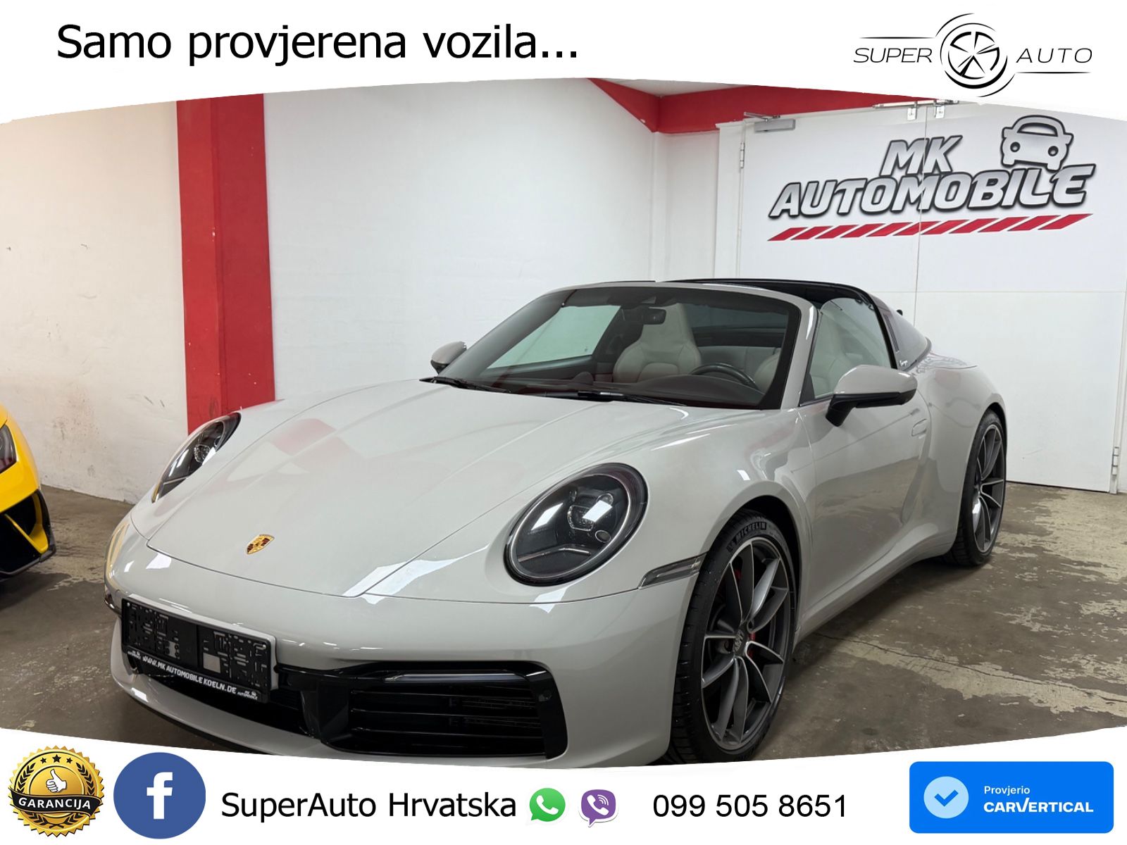 Porsche 911 Targa 4S 3.0 (450 KS) PDK