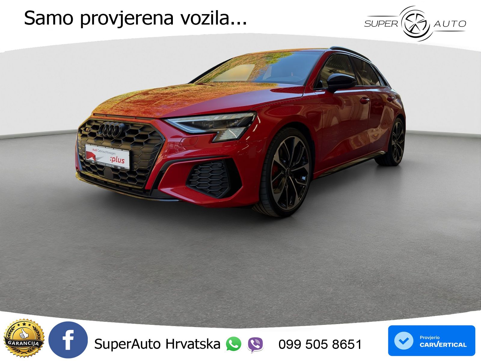 Audi S3 2.0 TFSI (310 KS) quattro S tronic