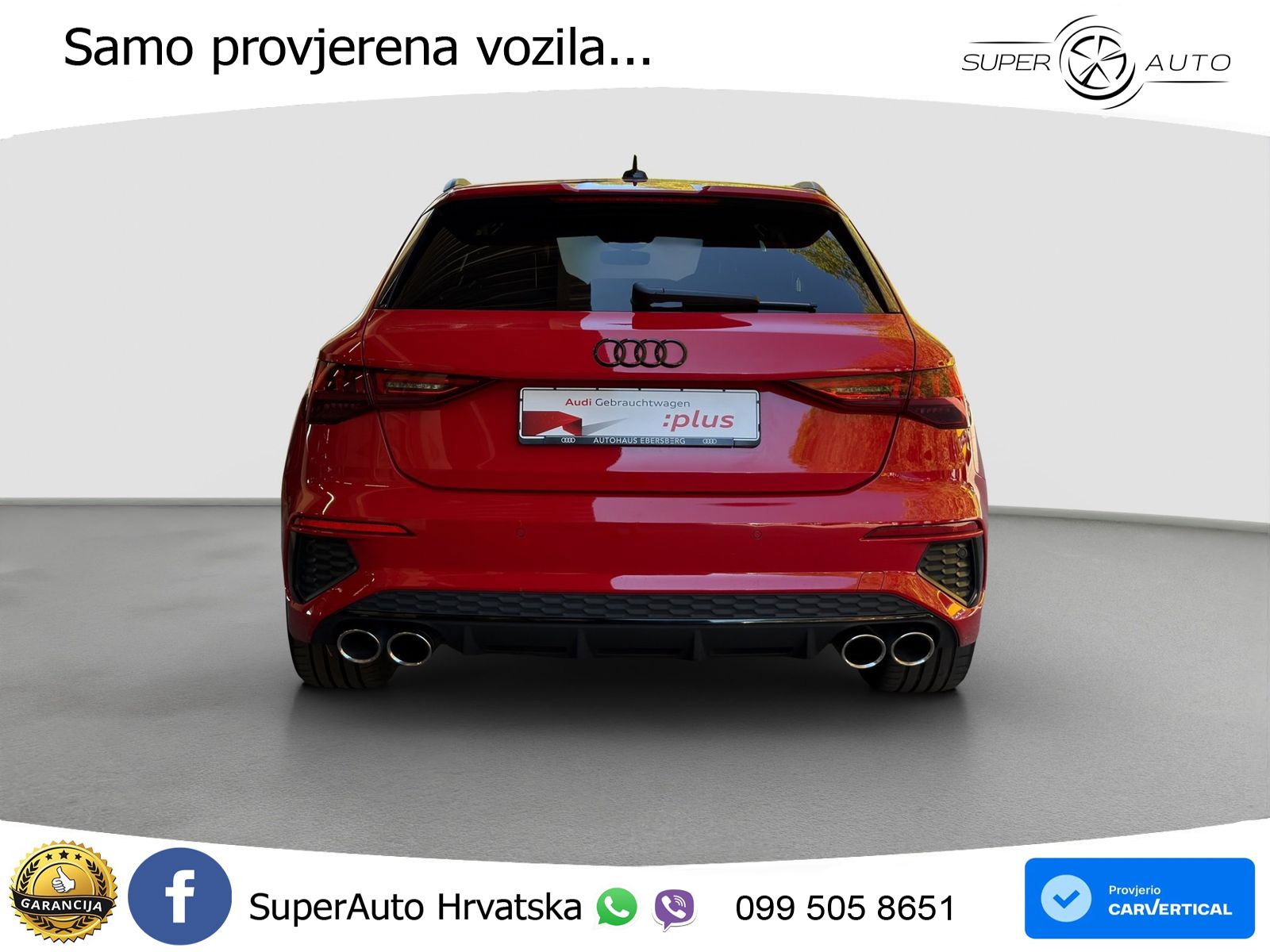 Audi S3 2.0 TFSI (310 KS) quattro S tronic