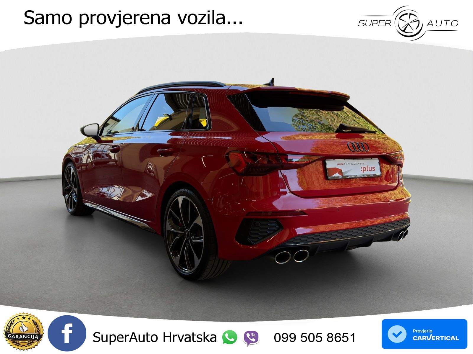Audi S3 2.0 TFSI (310 KS) quattro S tronic