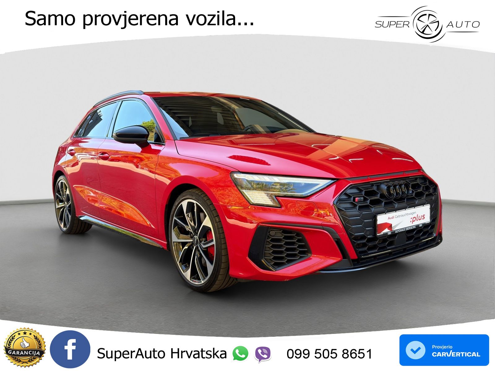 Audi S3 2.0 TFSI (310 KS) quattro S tronic