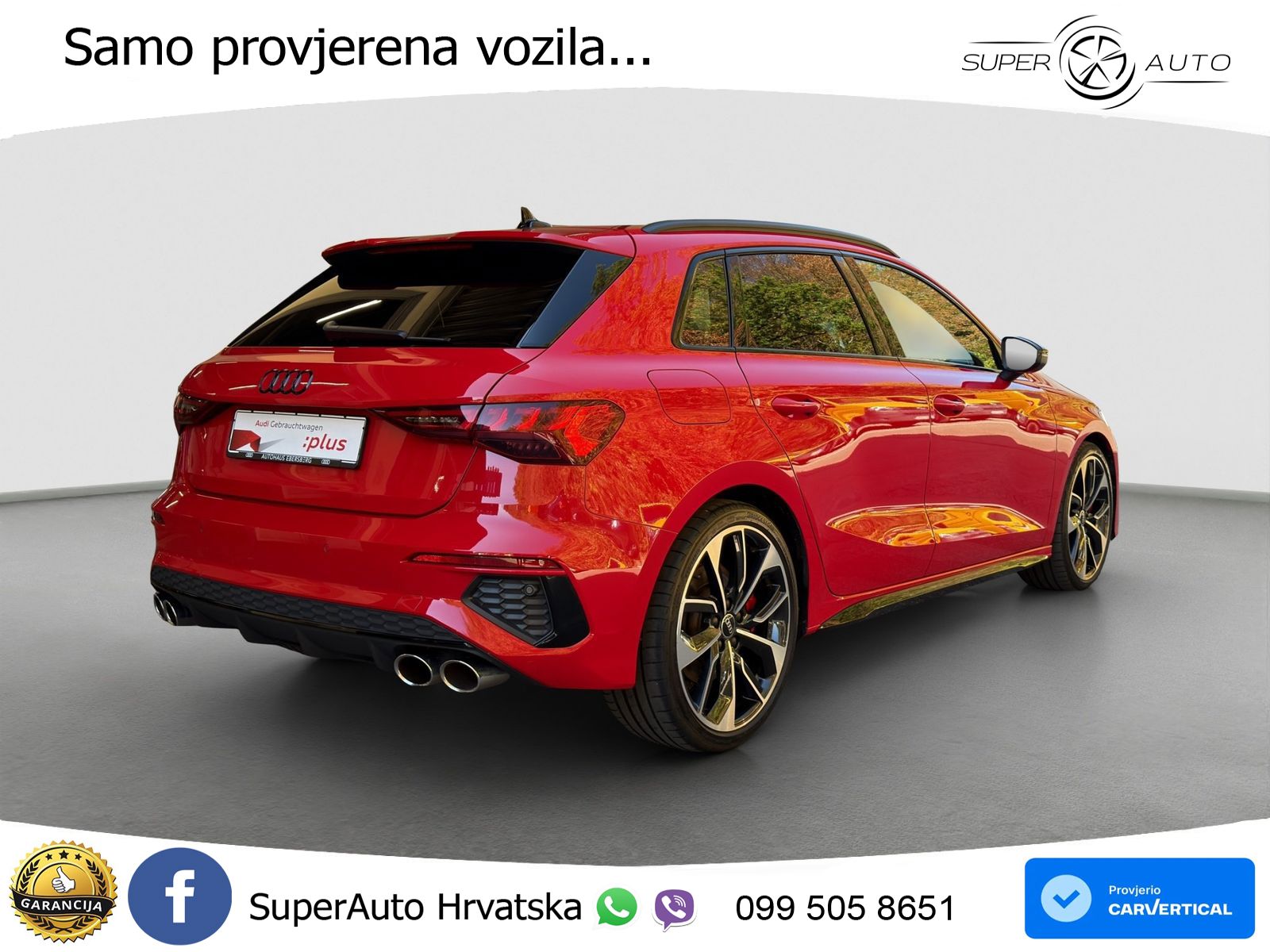 Audi S3 2.0 TFSI (310 KS) quattro S tronic