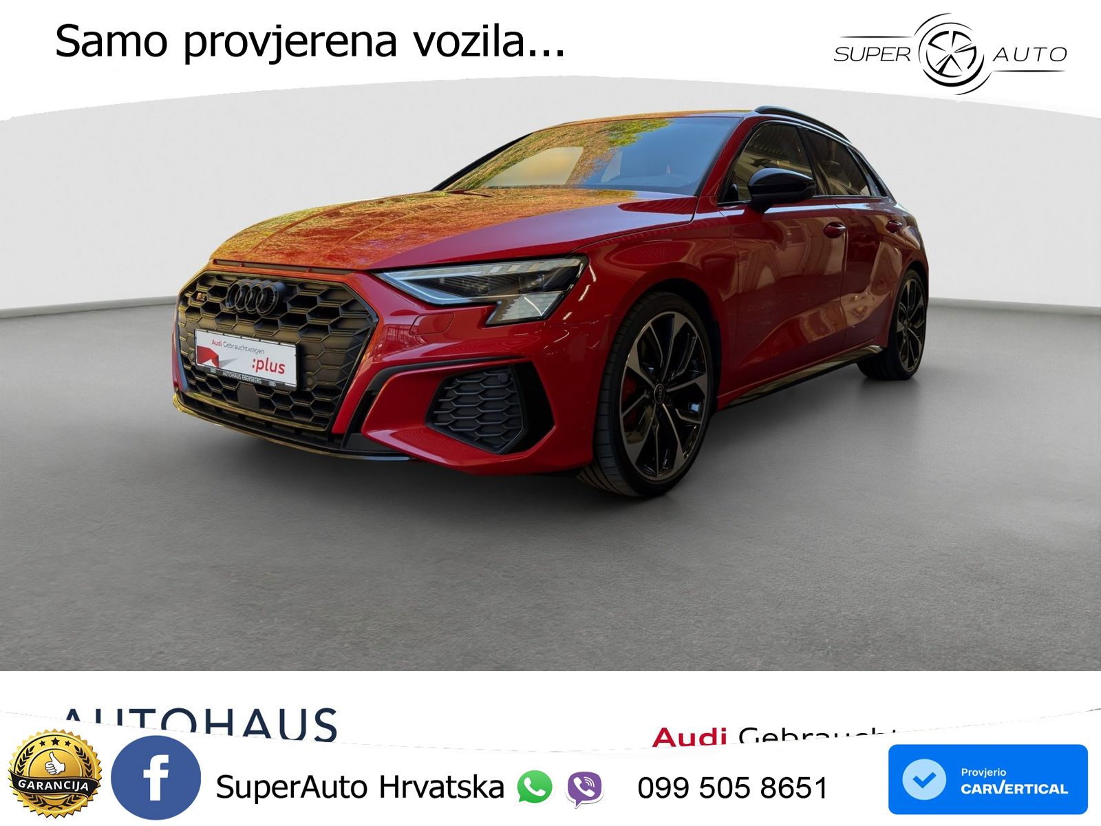 Audi S3 2.0 TFSI (310 KS) quattro S tronic