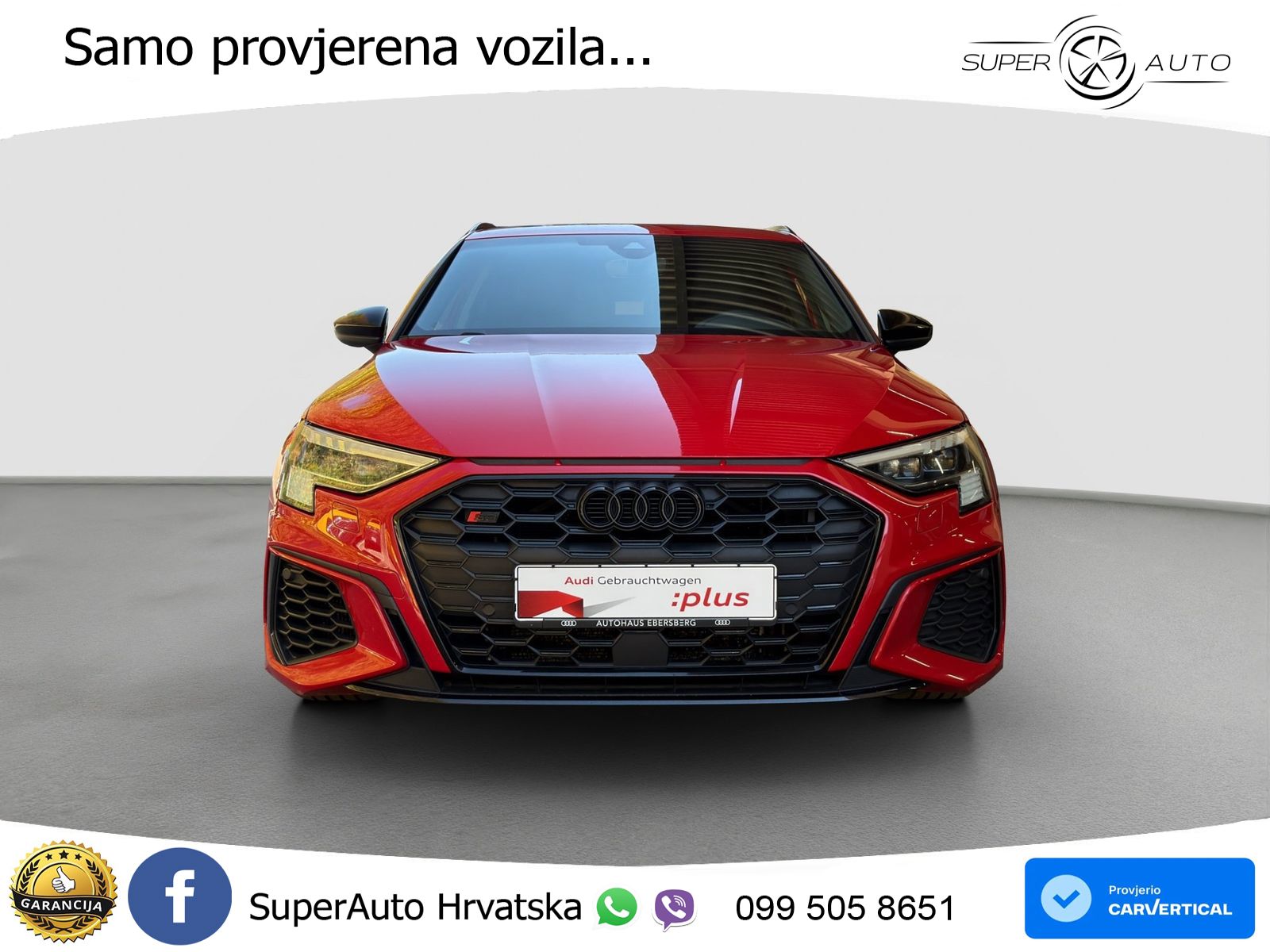 Audi S3 2.0 TFSI (310 KS) quattro S tronic