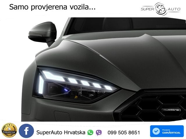 Audi A5 Sportback  40 TFSI (204 KS) quattro S tronic 2x S line MATRIX+GR SJED+KAM