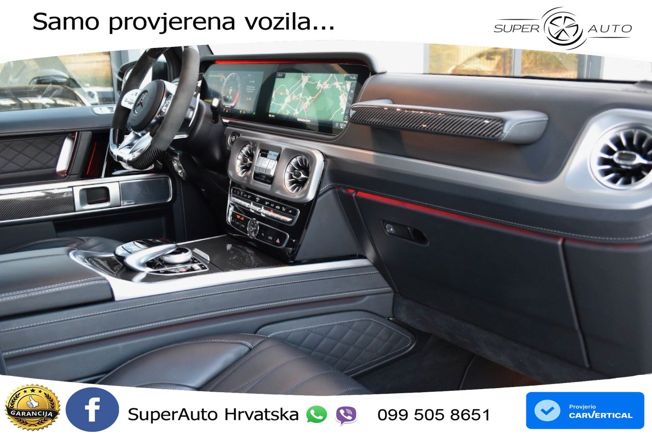 Mercedes AMG G 63 Long V8 (585 KS) 4MATIC 9G-TRONIC AMG SPEEDSHIFT PLUS Exclusive LED+GR SJED+ACC