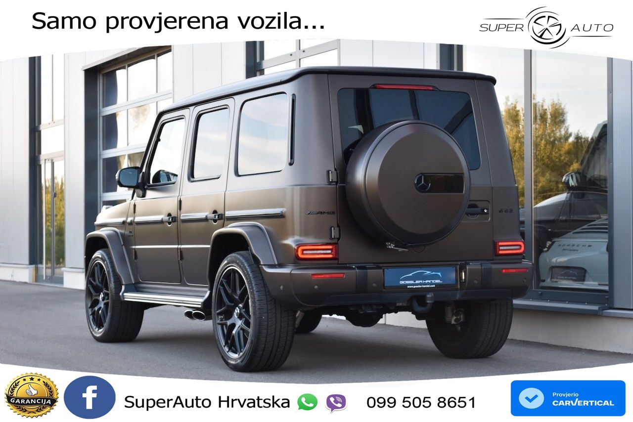 Mercedes AMG G 63 Long V8 (585 KS) 4MATIC 9G-TRONIC AMG SPEEDSHIFT PLUS Exclusive LED+GR SJED+ACC