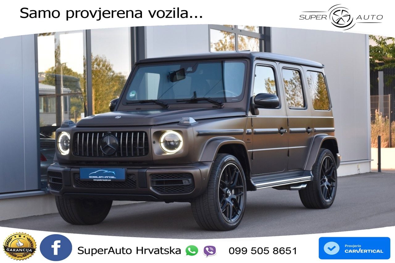 Mercedes AMG G 63 Long V8 (585 KS) 4MATIC 9G-TRONIC AMG SPEEDSHIFT PLUS Exclusive LED+GR SJED+ACC