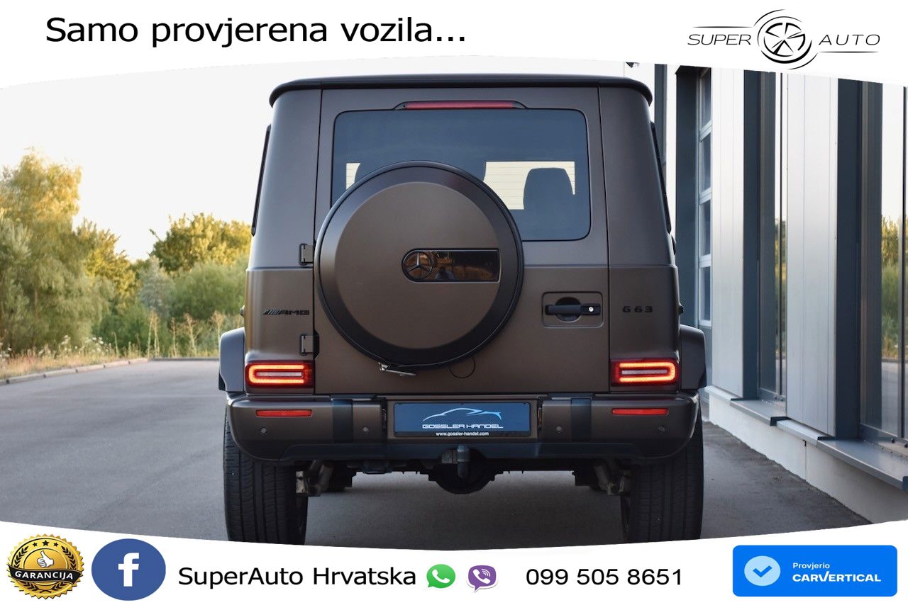 Mercedes AMG G 63 Long V8 (585 KS) 4MATIC 9G-TRONIC AMG SPEEDSHIFT PLUS Exclusive LED+GR SJED+ACC