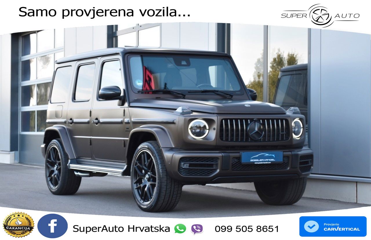 Mercedes AMG G 63 Long V8 (585 KS) 4MATIC 9G-TRONIC AMG SPEEDSHIFT PLUS Exclusive LED+GR SJED+ACC