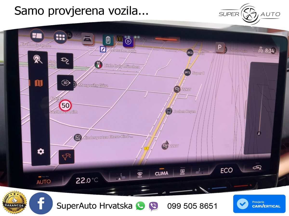 Cupra Tavascan 82 kWh (340 KS)  4WD VZ LED+GR SJED+ACC