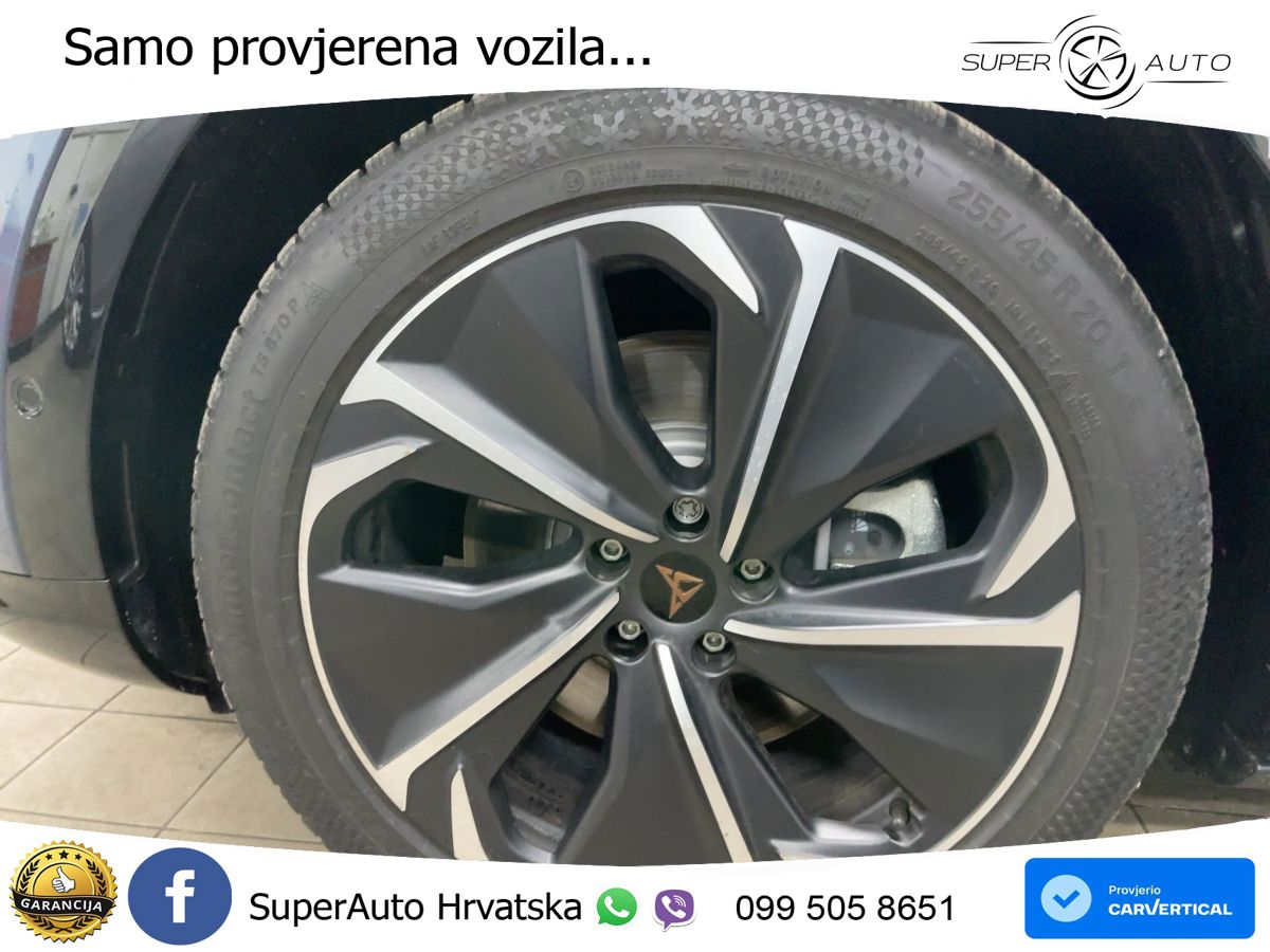 Cupra Tavascan 82 kWh (340 KS)  4WD VZ LED+GR SJED+ACC