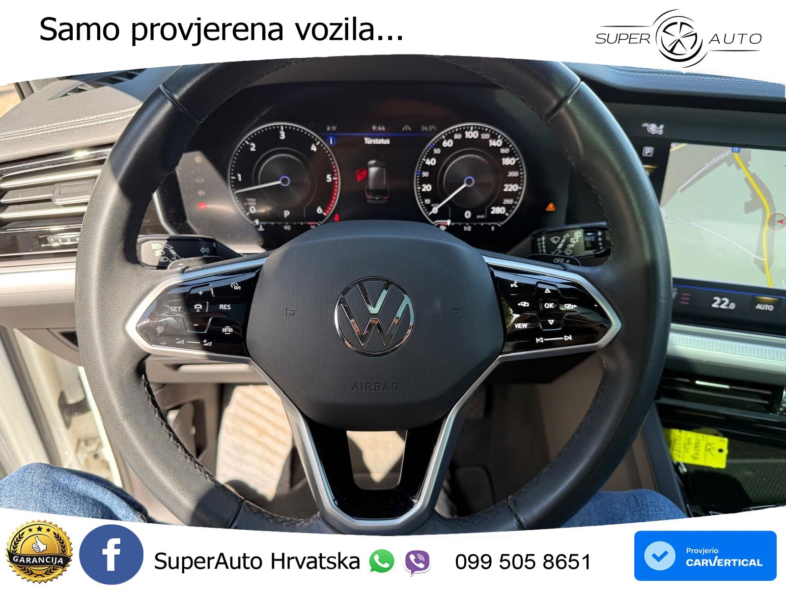 Volkswagen Touareg 3.0 V6 TDI (231 KS) 4MOTION Tiptronic LED+GR SJED+ACC