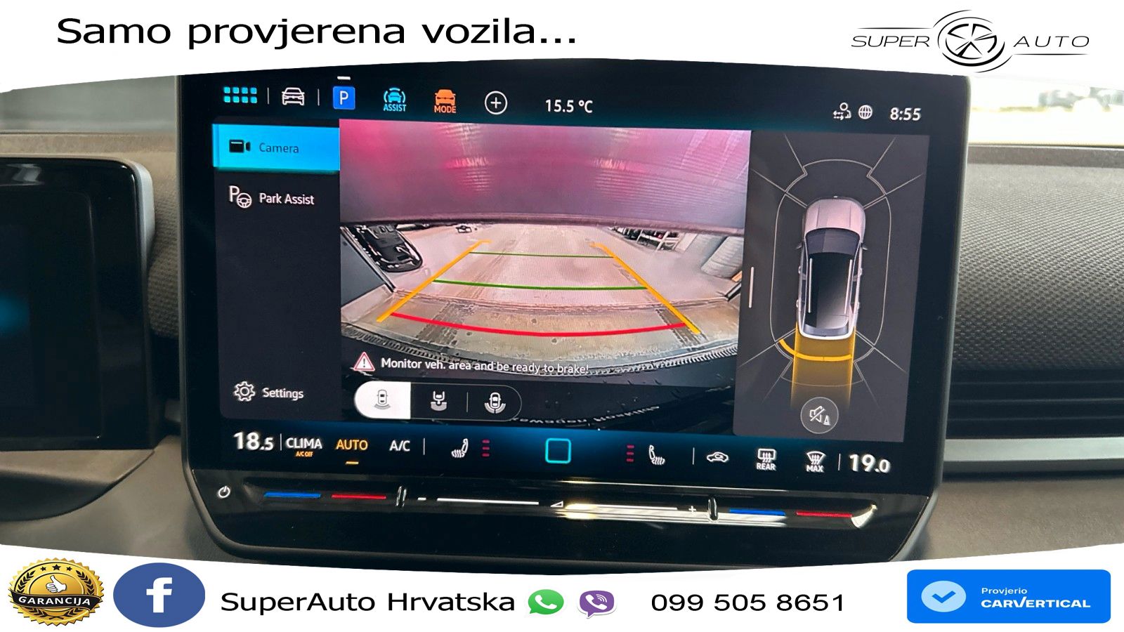 Volkswagen T-Roc 1.5 eTSI (150 KS)  DSG R-Line LED+GR SJED+ACC