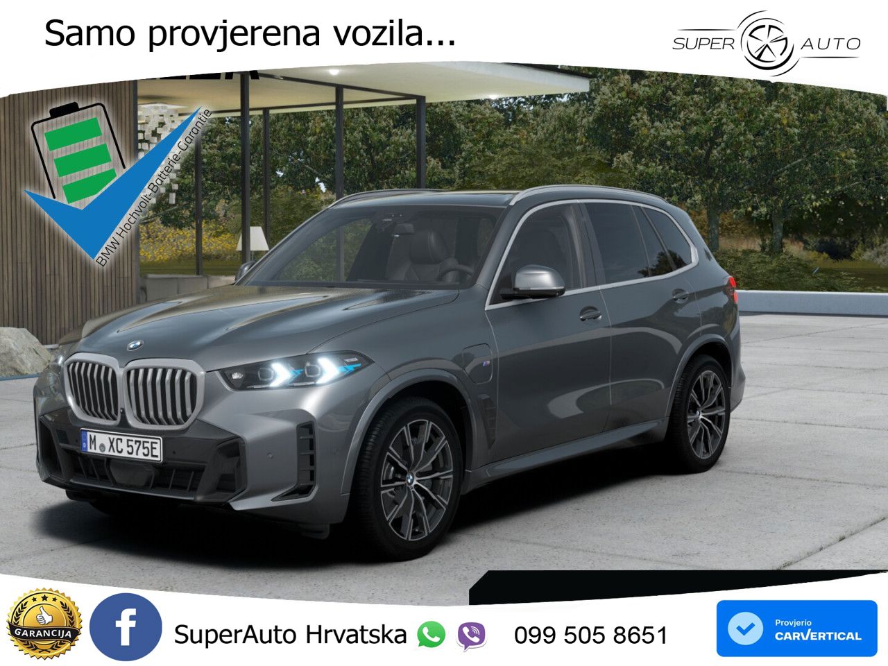 BMW X5 50e (489 KS) xDrive Steptronic M Sport ACC+HEAD+4xGR SJED+360+PANO