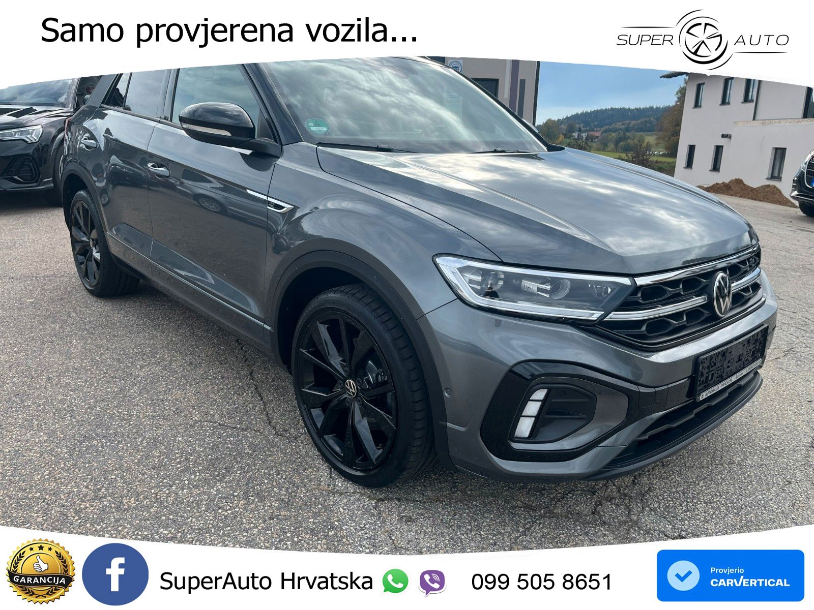 Volkswagen T-Roc 2.0 TSI (190 KS) 4M DSG R-Line MATRIX+GR SJED+KAM