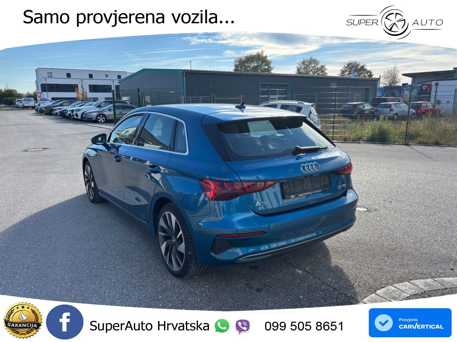 Audi A3 35 TDI (150 KS) S tronic S line LED+GR SJED+ACC