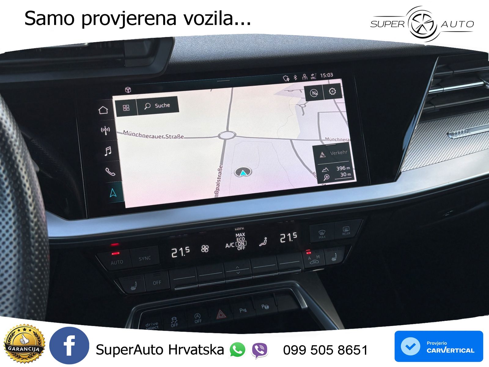 Audi A3 35 TDI (150 KS) S tronic S line LED+GR SJED+ACC