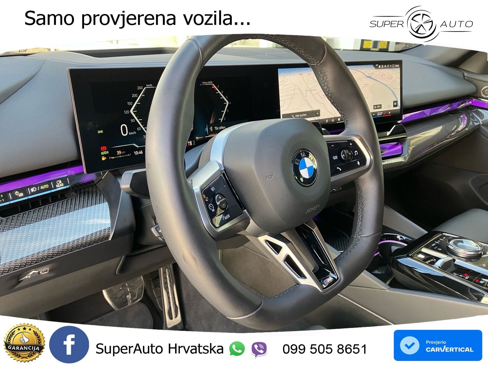 BMW 520i (208 KS) Steptronic M Sport LED+GR SJED+ACC