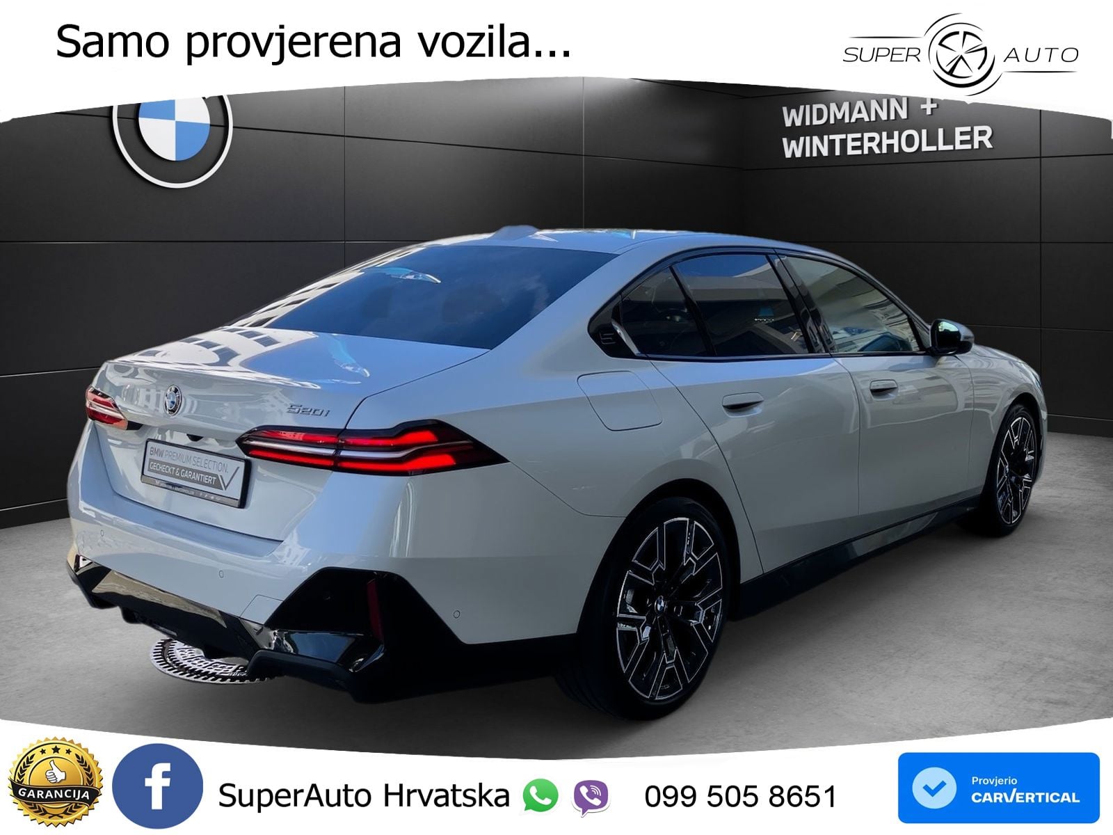 BMW 520i (208 KS) Steptronic M Sport LED+GR SJED+ACC