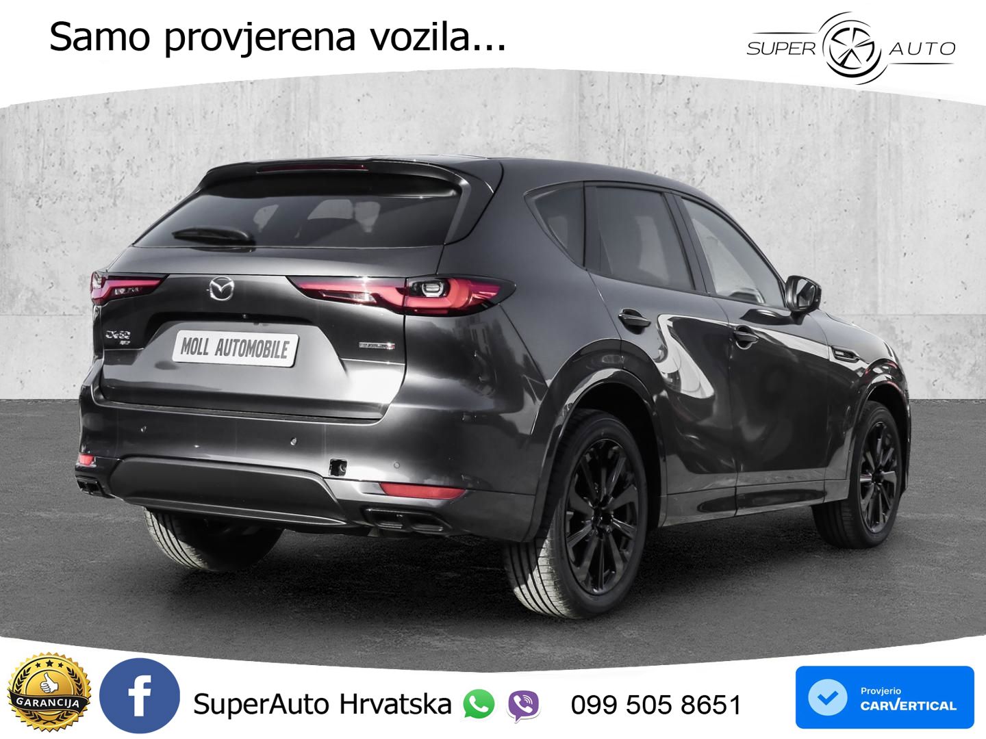 Mazda CX-60 3.3 e-Skyactiv D (254 KS) AWD Automatic LED+GR SJED+ACC