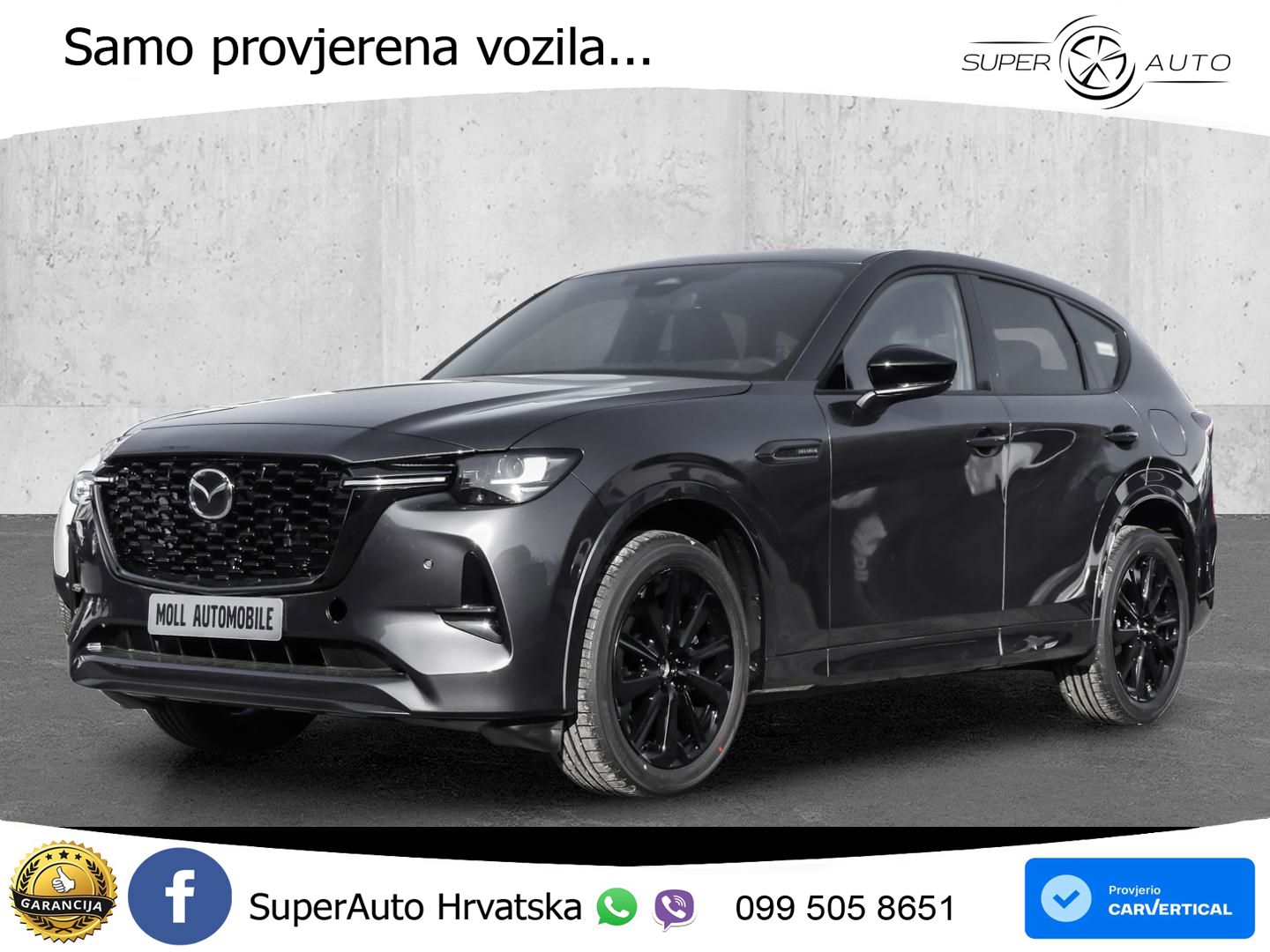 Mazda CX-60 3.3 e-Skyactiv D (254 KS) AWD Automatic LED+GR SJED+ACC