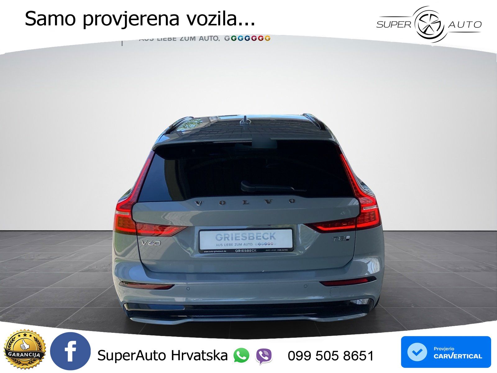 Volvo V60 2.0 T8 AWD Geartronic LED+GR SJED+ACC