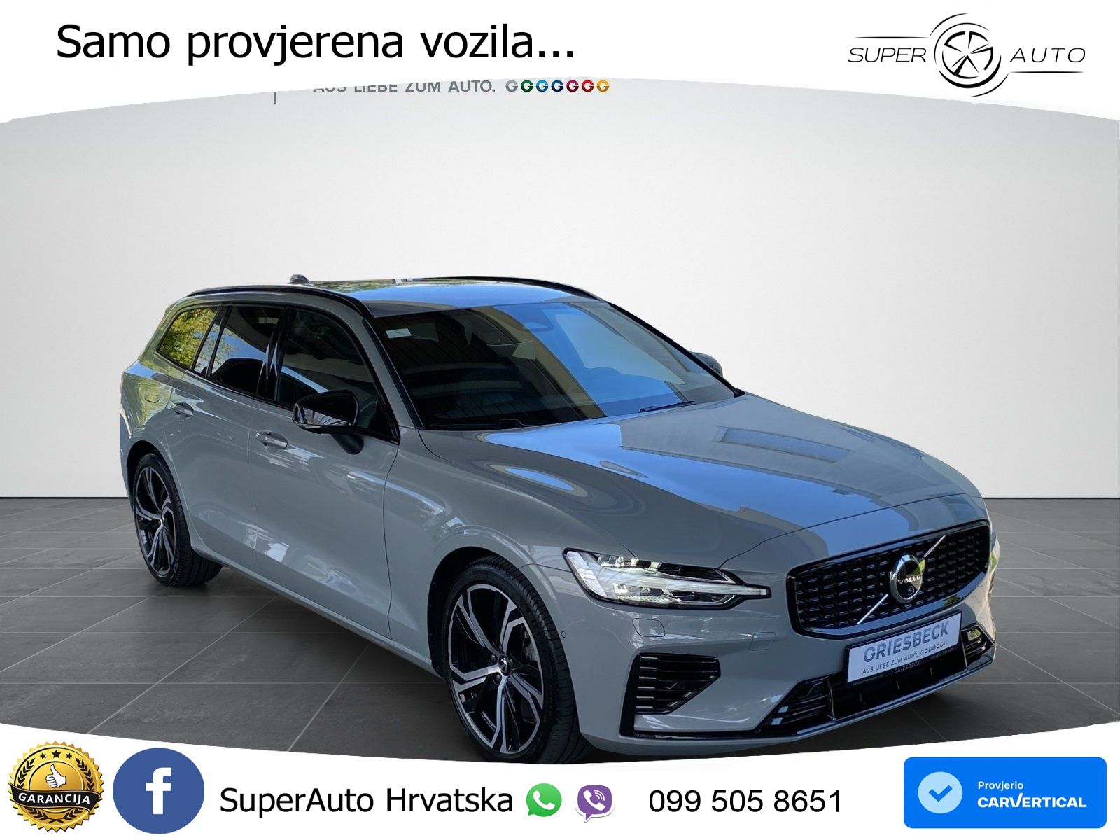 Volvo V60 2.0 T8 AWD Geartronic LED+GR SJED+ACC