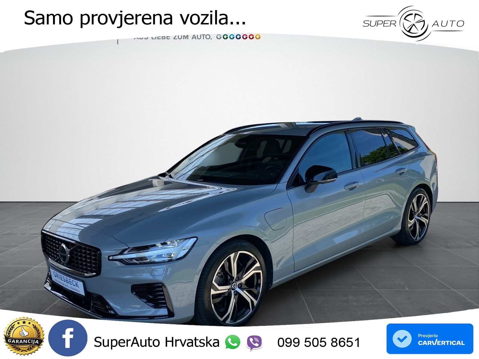 Volvo V60 2.0 T8 AWD Geartronic LED+GR SJED+ACC