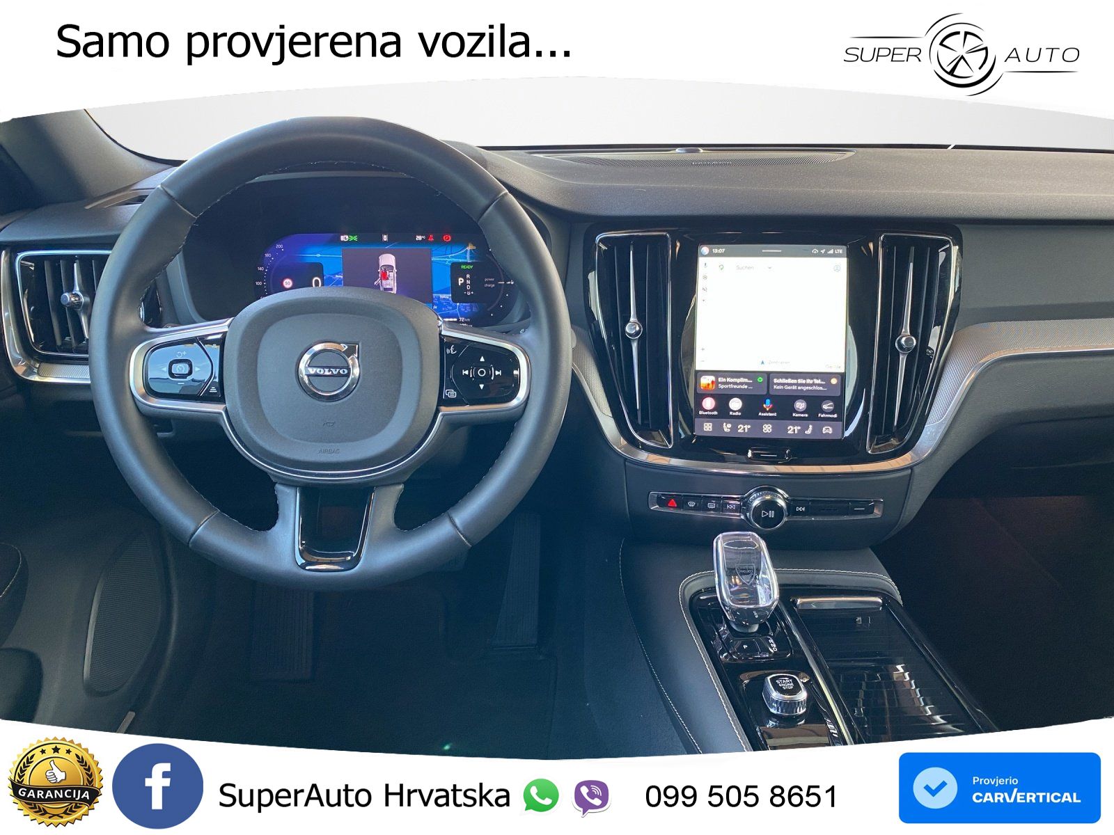 Volvo V60 2.0 T8 AWD Geartronic LED+GR SJED+ACC