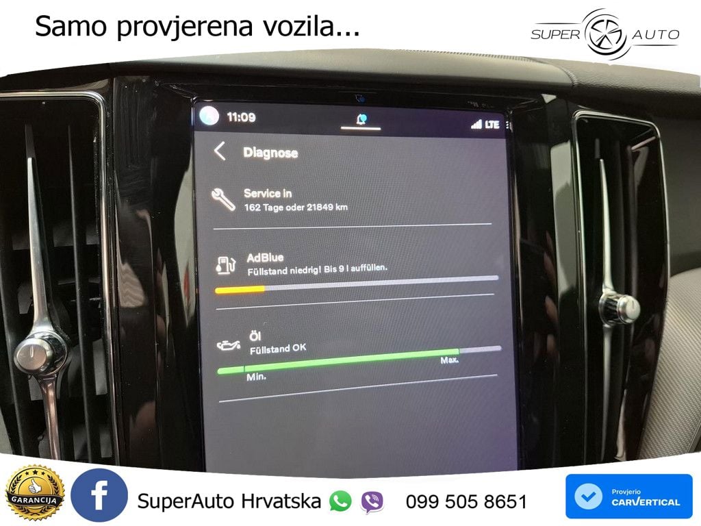 Volvo XC60 B4 Diesel FWD Geartronic LED+GR SJED+ACC