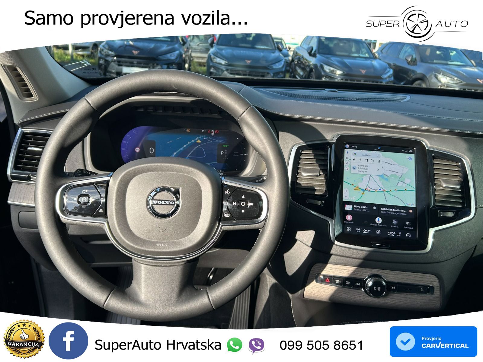 Volvo XC90 2.0 T8 AWD Automatic ZRAČNI+ACC+GR SJED+KAM+PANO