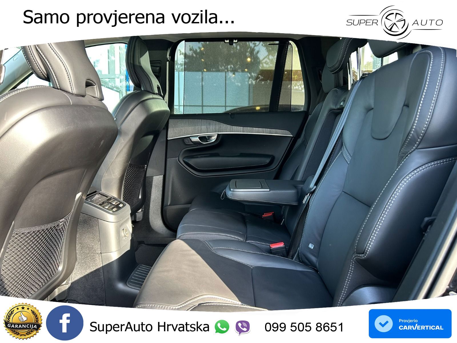 Volvo XC90 2.0 T8 AWD Automatic ZRAČNI+ACC+GR SJED+KAM+PANO
