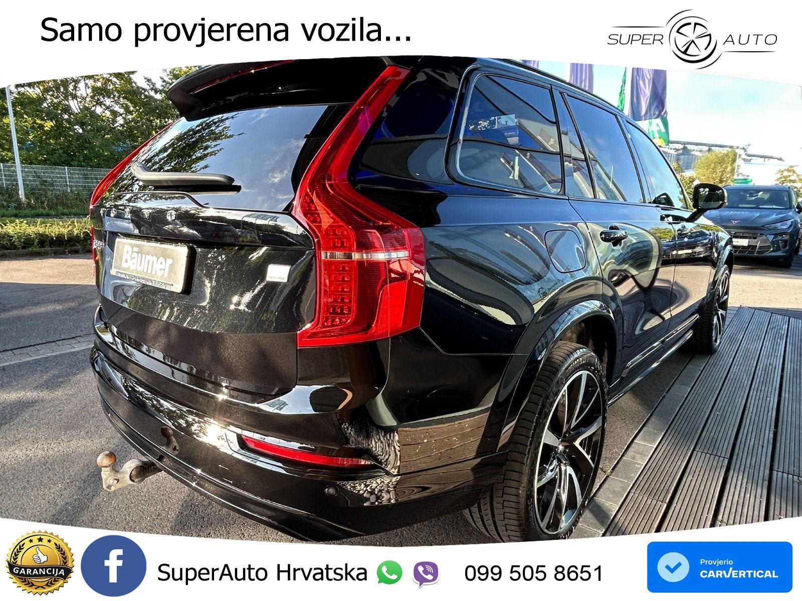 Volvo XC90 2.0 T8 AWD Automatic ZRAČNI+ACC+GR SJED+KAM+PANO