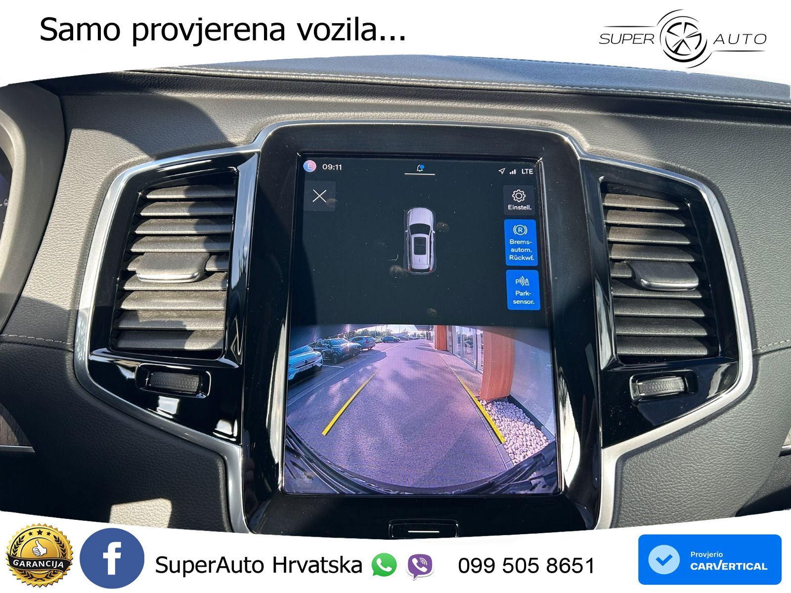 Volvo XC90 2.0 T8 AWD Automatic ZRAČNI+ACC+GR SJED+KAM+PANO