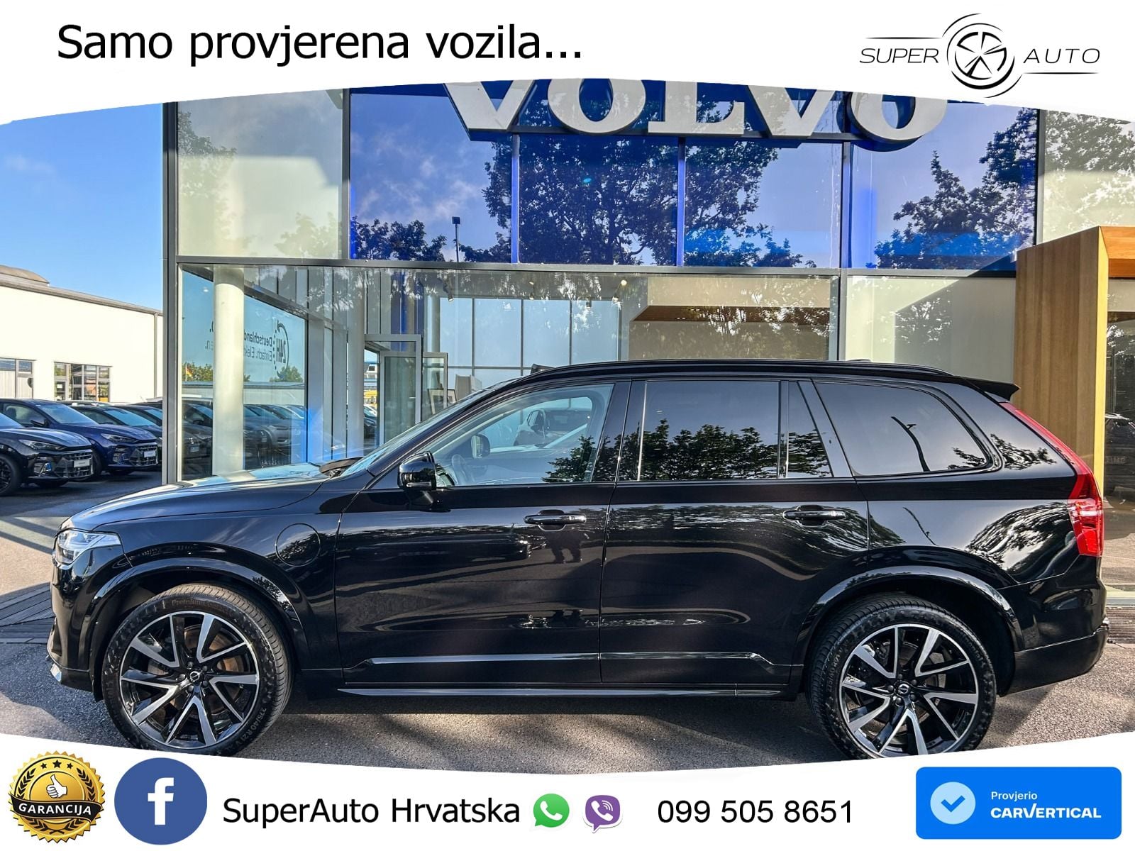 Volvo XC90 2.0 T8 AWD Automatic ZRAČNI+ACC+GR SJED+KAM+PANO