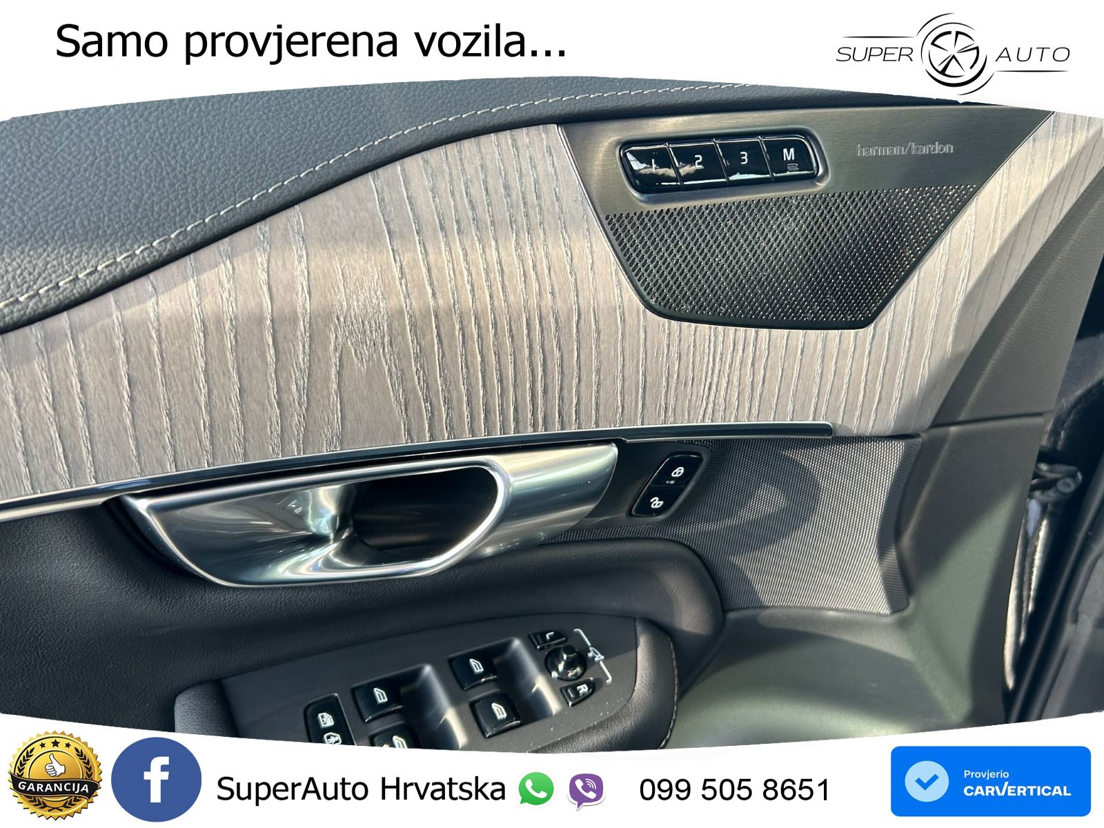 Volvo XC90 2.0 T8 AWD Automatic ZRAČNI+ACC+GR SJED+KAM+PANO