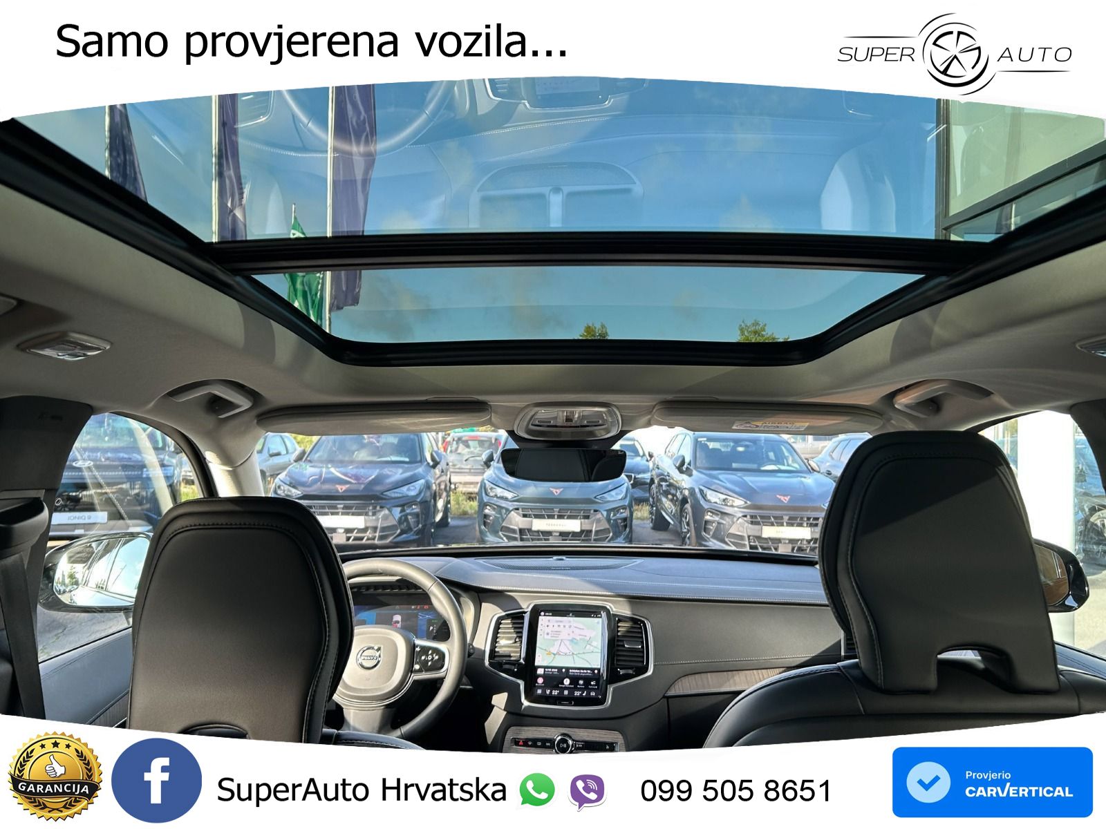 Volvo XC90 2.0 T8 AWD Automatic ZRAČNI+ACC+GR SJED+KAM+PANO