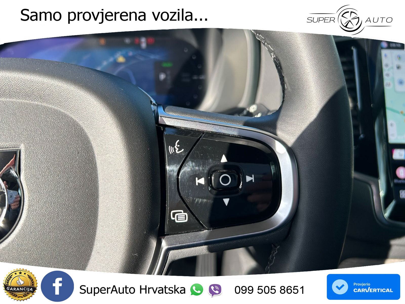 Volvo XC90 2.0 T8 AWD Automatic ZRAČNI+ACC+GR SJED+KAM+PANO
