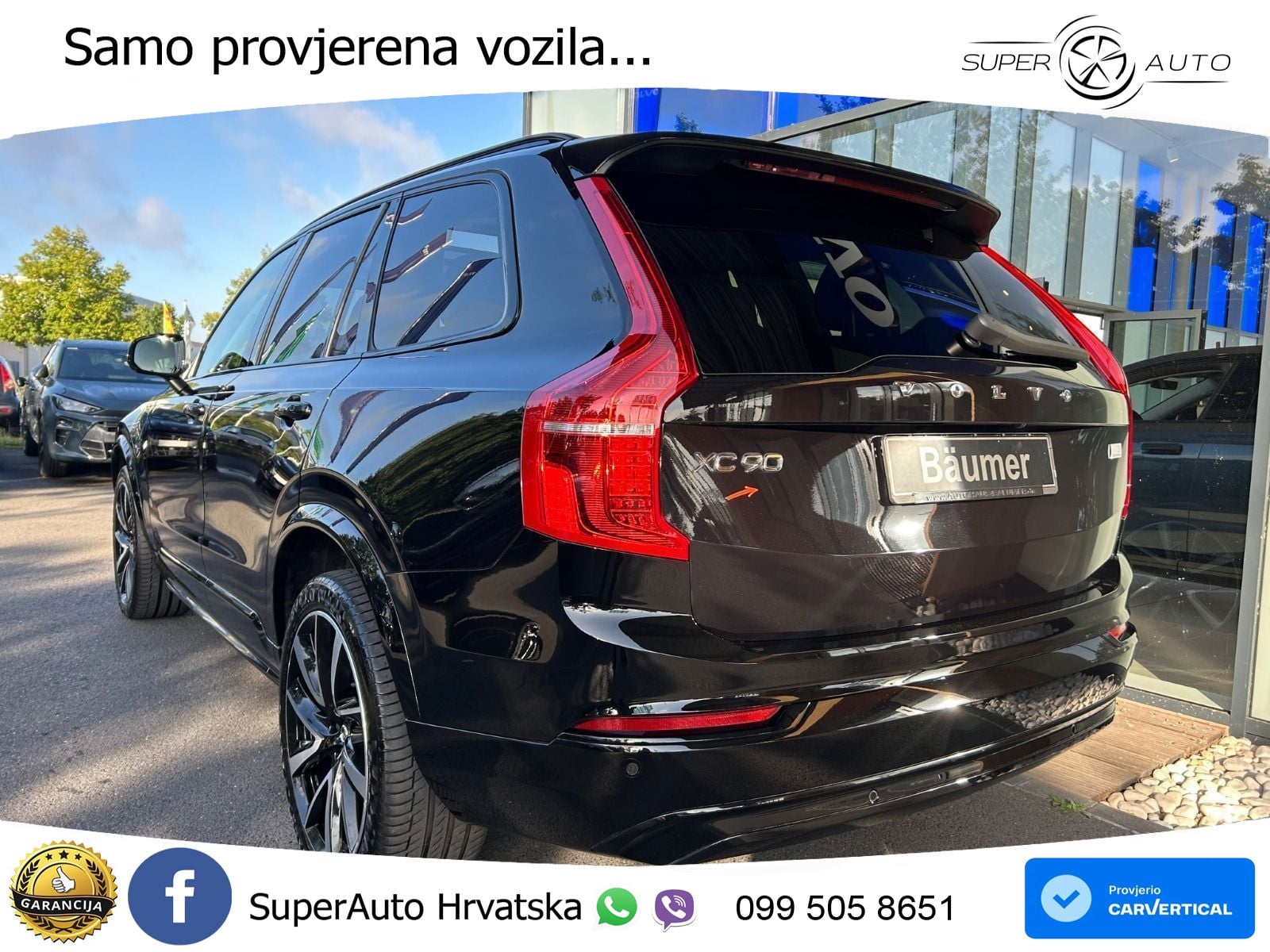 Volvo XC90 2.0 T8 AWD Automatic ZRAČNI+ACC+GR SJED+KAM+PANO