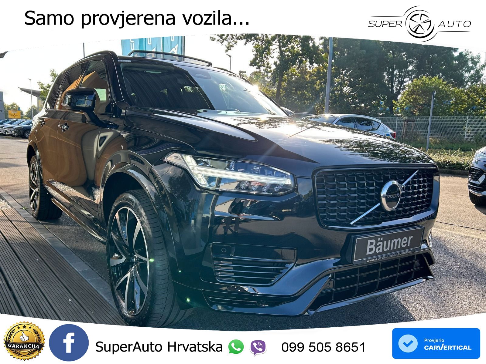 Volvo XC90 2.0 T8 AWD Automatic ZRAČNI+ACC+GR SJED+KAM+PANO